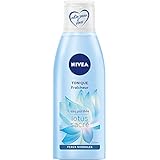 NIVEA - Frisches Tonikum – Gesichtsreiniger – entfernt Unreinheiten & belebt die Haut – erfrischt & spendet Feuchtigkeit – Lotusblüte, Hydramin & Vitamin E – Vegan – für normale & Mischhaut – 200 ml
