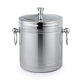 Eiskübel aus verdicktem Edelstahl, für KTV-Bars, Clubs, Champagnerkübel, Rotwein-Eiskübel, großer Weinkübel, Eiskübel