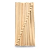 Mendi 25 Holzstäbchen 40 cm x 5 mm für Basteln und Kreativität
