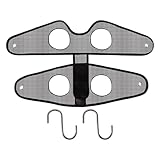 Katzenpflege-Hängematte, kratzfeste Fesseltasche, 30 x 25 cm, Haustierpflege-Highlight, atmungsaktives Netz-Geschirr, S-Haken, Hängetasche mit verstellbaren Riemen, Ohrenwäsche, Kämmen für Katzen und