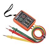 WAFOHSR Dreiphasen-Rotationstester Digitaler Dreiphasen-Rotationstester Tragbarer Weitbereichs-Leistungstest AC Leicht Und Tragbar 2