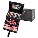 ZMILE COSMETICS Beauty Case Black Kosmetikkoffer vegane Kosmetik mit Schminke - Make Up Set für unterwegs, zum Reisen und Verschenken