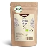 Lavendelblüten Bio getrocknet 250g | getrockneter Lavendel aus Frankreich | Bio-Lavendel-Tee | 100% natürlich - Lebensmittelqualität | aus kontrolliert biologischen Anbau | vom Achterhof