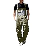 Herren Latzhose Arbeitshose Classic Arbeits-Latzhose Multi Pocket Technology Schutz-Latzhose mit Multifunktionstaschen Berufsbekleidung Männer für Alle Jahreszeiten Verschiedene Berufe Größen L-5xl