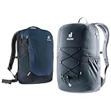 deuter Giga Laptop Rucksack (28 L) & Gogo Tagesrucksack (25 L), Schwarz