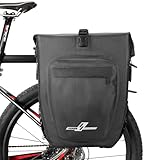 CbRSPORTS Wasserdichte Fahrradtasche mit Schultergurt, 27 l, für Rennrad, Mountainbike, Fahrradtasche