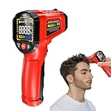 Oberflächenthermometer, tragbares Oberflächenthermometer, Küchenthermometer, digitaler Lebensmitteltemperatursensor, schnell lesbares Küchenwerkzeug für Grill, Ofen, Suppe, Food