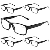 Gaoye 5 pack Lesebrillen Sehhilfe Augenoptik Brille Lesehilfe für Damen Herren von 1,50