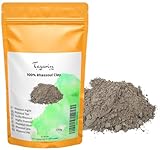 100g Lavaerde Pulver, Ghassoul, Tonerde für Haut, Haar & Körperpflege, Mineralerde, auch für Masken & Peelings, Ohne Tenside, Natürlich & Vegan - Tazarin Ltd