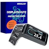 WEGLUST für Bosch Purion 200 Display Schutzhülle | E-Bike Displayschutz | Transparent und wasserdicht | Stoß- und Kratzschutz (1er set)