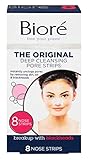 Biore Deep Cleansing Pore Strips, 8 Nose Strips. by Bior