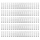 100 Stück UHF-RFID-Etiketten, RFID-Aufkleber mit UR108-Chip, 860–960 MHz wiederverwendbare elektronische Tags für die Vermögensverwaltung, 73 x 20 mm RFID-Klebeetiketten mit hoher