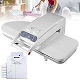 HNBYLMM Intelligente Dampfbügeleisen, 1400W Digitale Dampfpresse mit Dampfstoß, 5 Stofffunktionen und Überhitzungsschutz, 26X9 Zoll Große Dampfpresse Temperatur Einstellbar, für Zuhause und Gewerbe