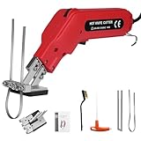 Ovshnrr 100W Styroporschneider Styroporschneidegeräte Seilschneider Heißschneider 500°C Schnelles Aufheizen 100 mm Schnitttiefe (EU 220V)