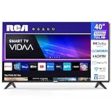 RCA VRS40FQ1 Smart TV 40 Zoll (100 cm) FHD Fernseher mit WLAN, Triple Tuner (DVB-T/T2, DVB-C, DVB-S/S2), App Store, Prime Video, Netflix, YouTube, DAZN, Disney+ [RVSmart 2024]
