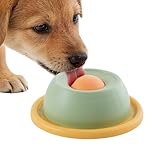 Hundebeschäftigungsnapf,Leckmatte für Leckerlies - Intelligenzspielzeug zur langsamen Fütterung - Für Bereicherung Reise Training Drinnen & Draußen Beschäftigung Zuhause