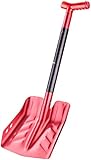 Semptec Urban Survival Technology Schneeschieber: Ausziehbare Aluminium-Schneeschaufel mit Säge (Lawinenschaufel, Lawinenschaufel mit Säge, Schnee Garten)