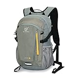 SKYSPER LANTC 20 Leicht Wanderrucksack 20L Klein Rucksack mit Rückenbelüftung Trekkingrucksack aus atmungsaktivem 3D Air Mesh Polyester Camping Outdoor Wandern Rucksack