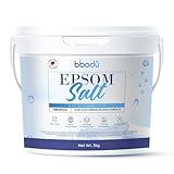 BIBODU Epsom Salz 3000gr | Natürliche Bittersalz zum Entspannen, Revitalisieren und Erholen | 100% reines Magnesiumsulfat perfekt für entspannende Bäder, Entgiftung und Muskelregeneration