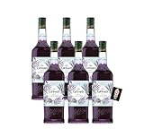 Giffard 6er-Set Lavendel Sirup Sirop Lavande Lavender Syrup 6x1L