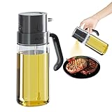 Generisch 2-in-1-Ölsprüher Aus – Ölspender, Küchenflasche, Sprühmodus, Gießmodus, Transparentes, Leicht Zu Befüllen, Langlebig, Einfache Reinigung | Grill-Brat-Dressing