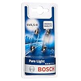 Bosch Pure Light Sof. 10W Lampe 12V 10W SV8,5-8 (2 Stück)