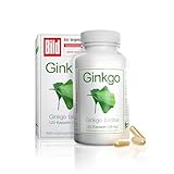 Ginkgo biloba Blattpulver 420mg von APOmia | aus der Apotheke | 120 Kapseln 4-Monatspackung | aus 8,4 mg 50:1 Extrakt | hochrein, hochdosiert, natürlich, vegan | Testsieger Note sehr gut.
