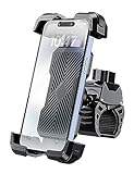 Grefay Handyhalterung Fahrrad, Handyhalterung Motorrad -Universal 360° Lenker Halter für iPhone 15 14 13 12 Pro Max Plus, Samsung S23 S22, Smartphone(4.7'-72')