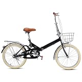Faltrad, Keine Installation Erforderlich, Ultraleicht Und Tragbar, 20-Zoll/22-Zoll-Fahrrad Mit Stoßdämpfung Und Variabler Geschwindigkeit Für Männliche Und Weibliche Studenten B,20inch