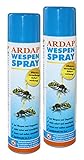 Ardap Wespenspray 2X 400ml Dose (800ml) Insektizid mit Sofort- und Langzeitwirkung zur Bekämpfung von Wespen, Wespennestern & weiteren Schädlingen BAuA Nr.: N-76676