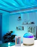 Coollamp lux ocean lampe, Galaxy projector，Sternenhimmel projektor kinder, Polarlicht lampe，Mit Fernbedienung für Schlafzimmer, Kinderzimmer und Partydekorationen