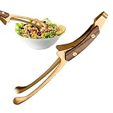 Grillzange | Grillzange aus Edelstahl | Strapazierfähige, rutschfeste, hitzebeständige Griff-Grillzange | Grillzubehör für Camping, japanisches Grillen, Picknick