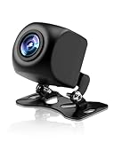 Essgoo AHD Rückfahrkamera fürs Auto, 170° Weitwinkel IP68 wasserdicht Carplay Backup Camera HP Rear View Kamera für LKW Fahrzeuge SUV Wohnmobile Limousinen