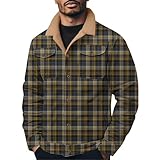 Jacken Herren Winter - Herren Winterjacke Warm Wintermantel Leichte Thermojacke Casual Outdoorjacke Outdoor Mantel Lässiges Jacke Winddicht Wasserdicht Sportjacke Bequem Jacket Gefüttert Sweatjacke