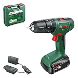 Bosch Home and Garden Akku-Schlagbohrschrauber EasyImpact 18V-38 (1 x 2,0-Ah-Akku, 18V System, im Handwerkerkoffer)