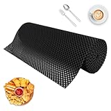 Nonrutsche Matte für Böden, Rutschmatten, Präventionsmatten, Bodenmatten Hartholzbodenmatten, Schubladen Liner, 30 x 200 cm dicker Schrankliner, Nicht-Schlupfboot-Treppe unter Teppich Liner, für Heimk