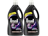 PERWOLL Black Waschmittel 160 (2 x 80 Waschladungen), Feinwaschmittel reinigt sanft und erneuert dunkle Farben und Fasern, für alle dunklen Textilien, mit Dreifach-Renew-Technologie