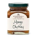 Stonewall Kitchen Mango Chutney, 241 g – Fruchtig-würziges Chutney mit 31% Mangos - vielseitig im Geschmack - ideal zu Käse, Fleisch & Fisch