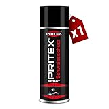 PRITEX – Schweißschutzspray 1 x 400 ml reinigt Schweißdüsen & verhindert das Anhaften von Schweißspritzern – silikonfreies Schweiß-Trennspray bietet lückenlosen Schutz beim Schweißen – Schweißspray