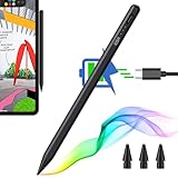 ESR Stift für iPad 2018-2025, Pencil mit Tilt Sensitivity, Palm Rejection, Kompatibel mit iPad 11 (A16)/10. Gen, Air 11'/13', Pro 11'/12,9'/13', Mini 6/5, Schwarz