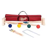 Traditional Garden Games Ty5967 Holzkrocket-Set, 4 Spieler, Mehrfarbig, Einheitsgröße