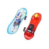 ibasenice 12St Skateboard Griffbretter Spielzeug Mini-Griffbretter Wagen Kind