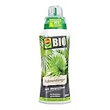 COMPO BIO Palmendünger für alle Zimmer-, Balkon- und Terrassenpflanzen, 100% natürliche Inhaltsstoffe, Spezial-Flüssig-Dünger mit extra Magnesium und Eisen, 500 ml