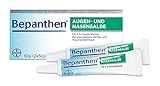 Bepanthen Augen- und Nasensalbe zur sanften Heilung von wunden Nasen sowie oberflächlichen Schädigungen am Auge, 10 g