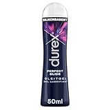 Durex Perfect Glide Gleitgel - für besonders lange Gleitfähigkeit, geeignet für vaginaler Trockenheit und verkehr - Silikonbasiertes Gleitmittel, Kondom-geeignet, seidig-weiche Textur – 50 ml