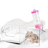 Patifirst Hamster Badesand - Hamster Badebereich | Kleintier Badeschale Für Chinchilla Gerbil Mäuse Käfigzubehör Gehege