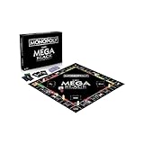 Winning Moves - Monopoly - Mega Black Edition - Gesellschaftsspiel für Erwachsene und Kinder - Alter 8+ - Deutsch