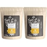 Ölmühle Solling Bio Leinsamenmehl teilentölt 500g - Naturland Fair (Packung mit 2)