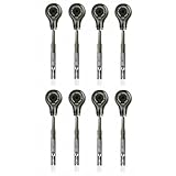 SagaSave Korrekturroller-Nachfüllpackung, weiße Korrekturbänder, 5 mm x 6 m, Schulbedarf zum Schreiben, Journaling, Notizen, ergonomische Korrekturstifte (BK)