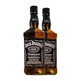 Whisky Bourbon Jack Daniel's Old No.7 Metal Box Edition 70 cl (Karton mit 2 Flaschen von 70 cl)